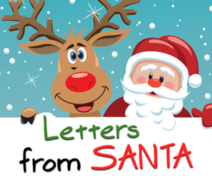 personalised letter from santa clause